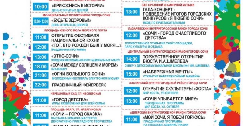 Сочи день города