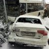 В Сочи произошло дтп с участием автобуса на гололёде